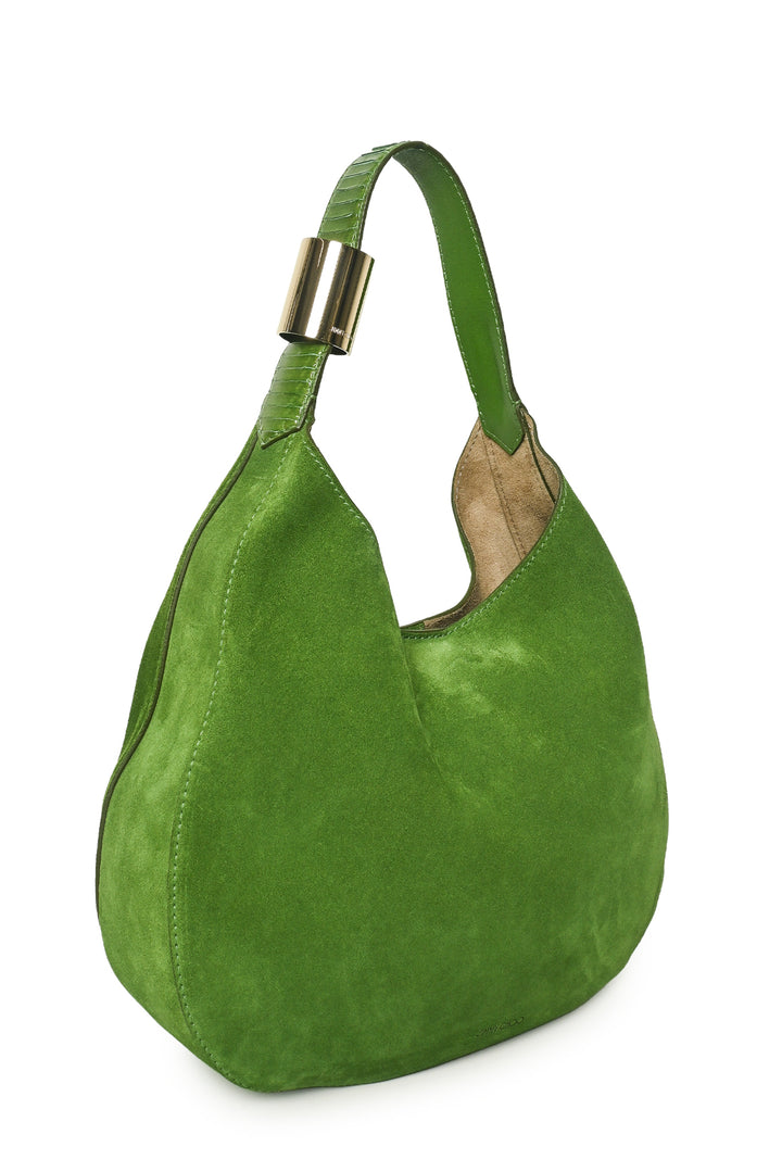 Jimmy Choo Stevie Suede Shoulder Bag