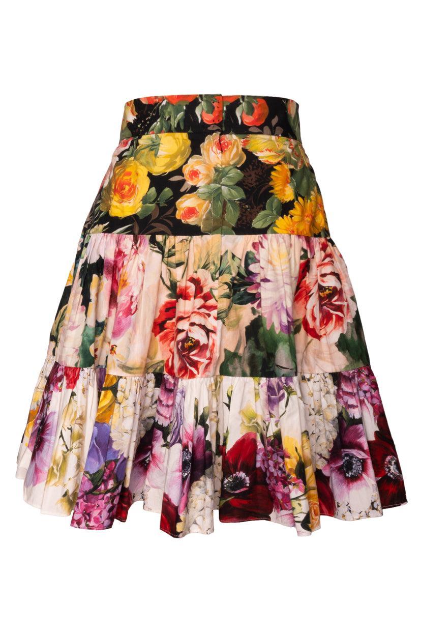 Dolce & Gabbana Size 42 Cotton Skirt