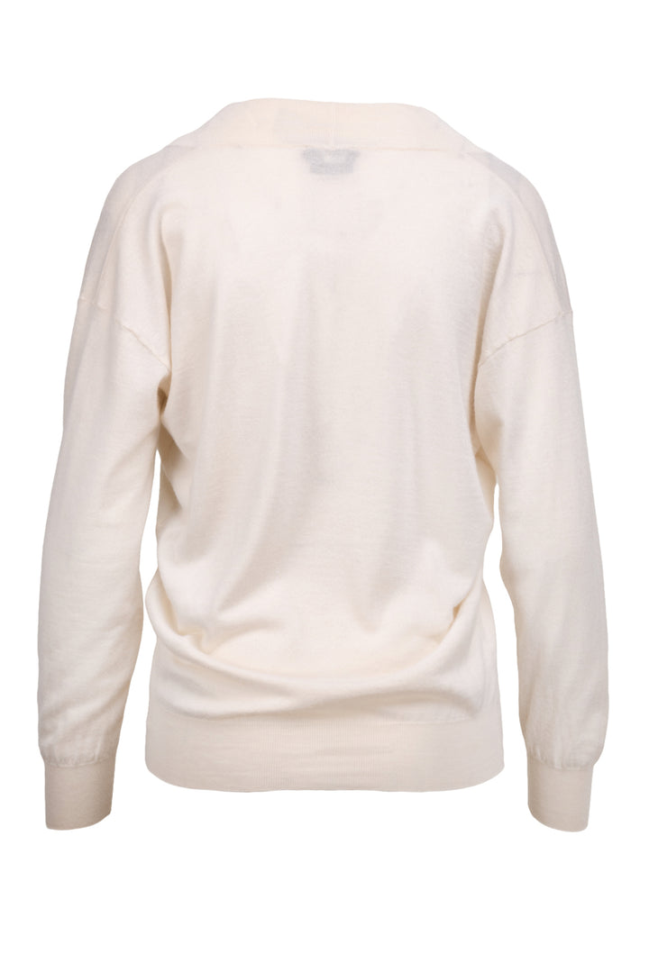 Tom Ford Size M Cashmere & Silk V Neck Sweater