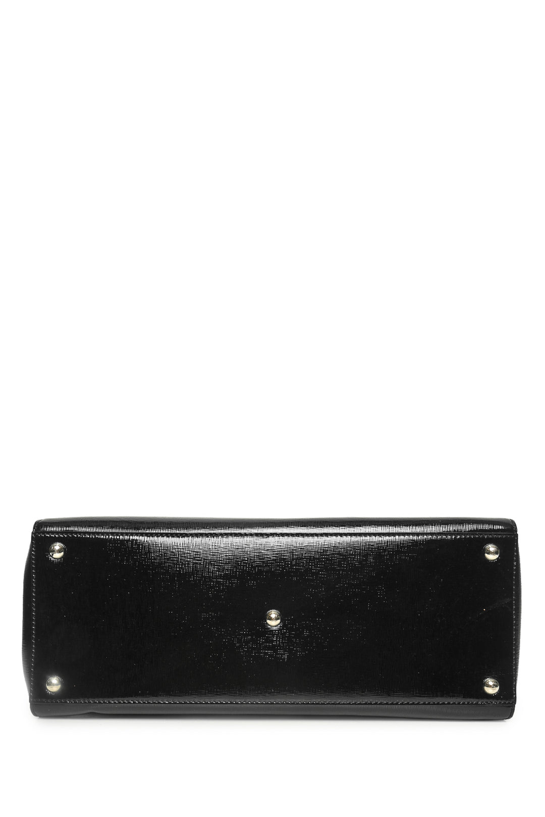 Fendi Vitello Patent Medium 2Jours Elite Tote