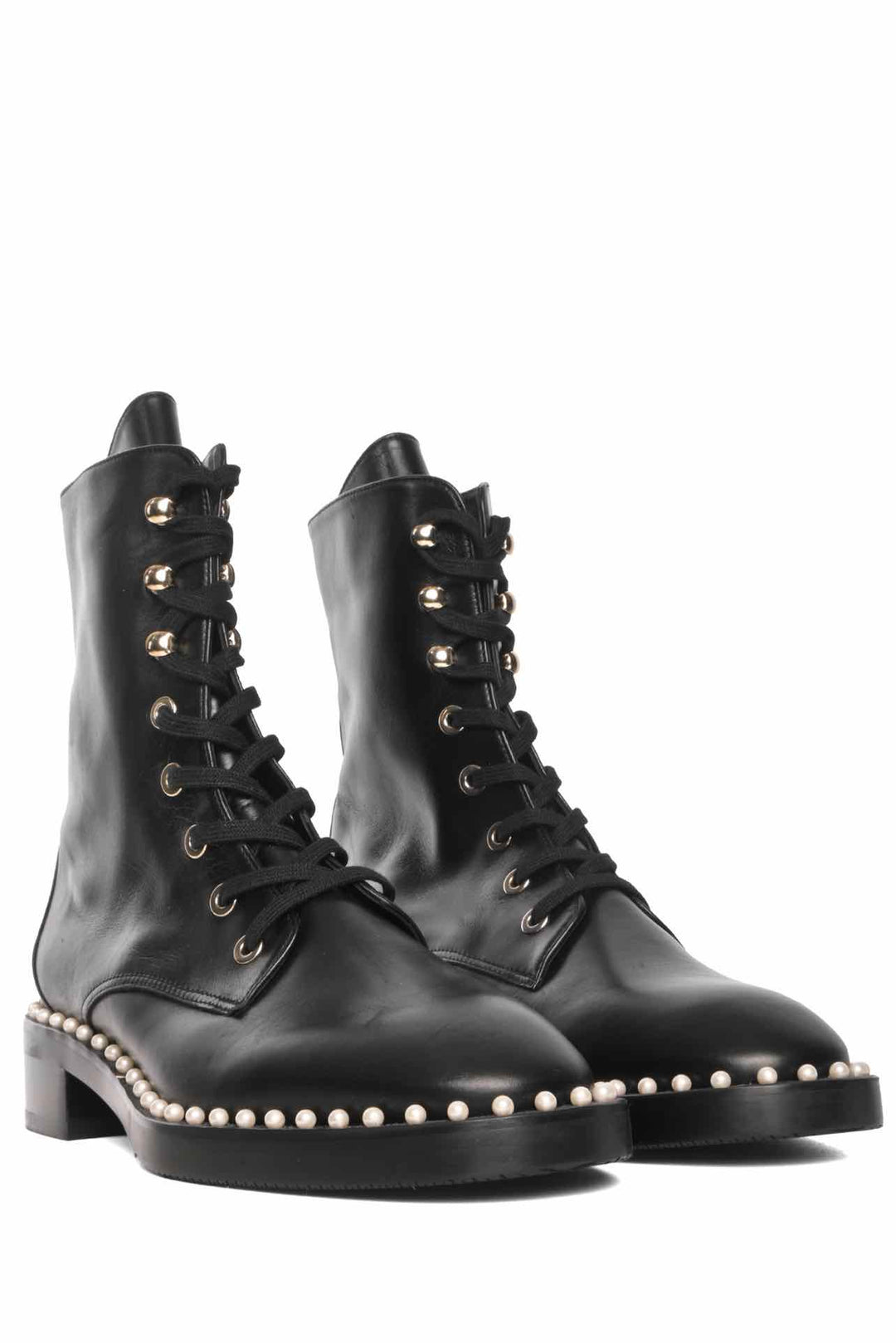 Stuart Weitzman Size 5 Sondra Faux Pearl Bootie