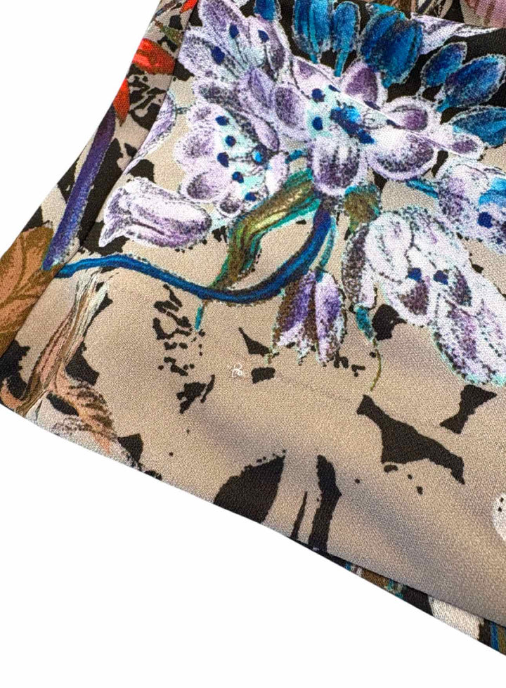 Etro Size 44 Floral Poly Dress