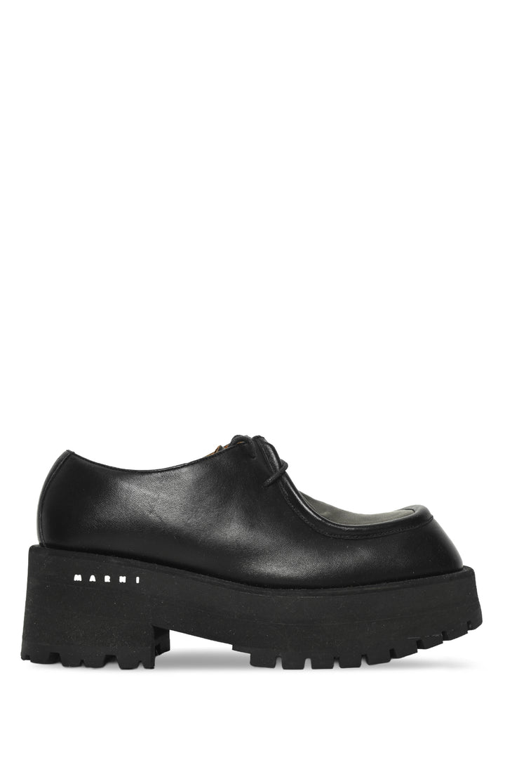 Marni Size 37 Lug Sole Platform Derby Loafers