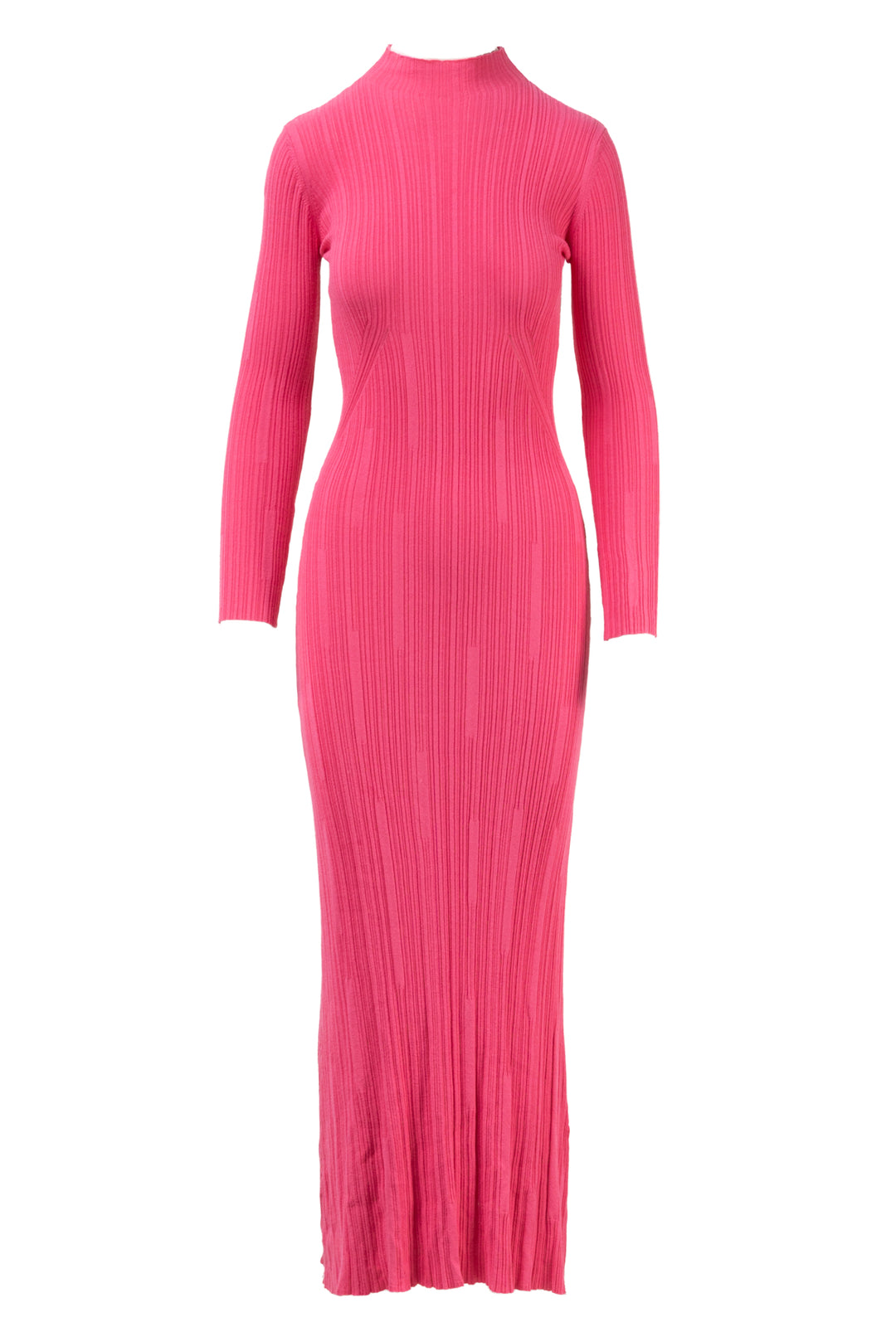 Jacquemus Size 40 Turtleneck Knit Maxi Dress