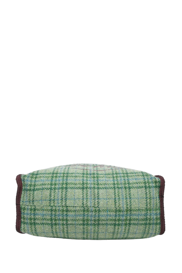 Vivienne Westwood Harris Tweed Plaid Elena Shopper Tote