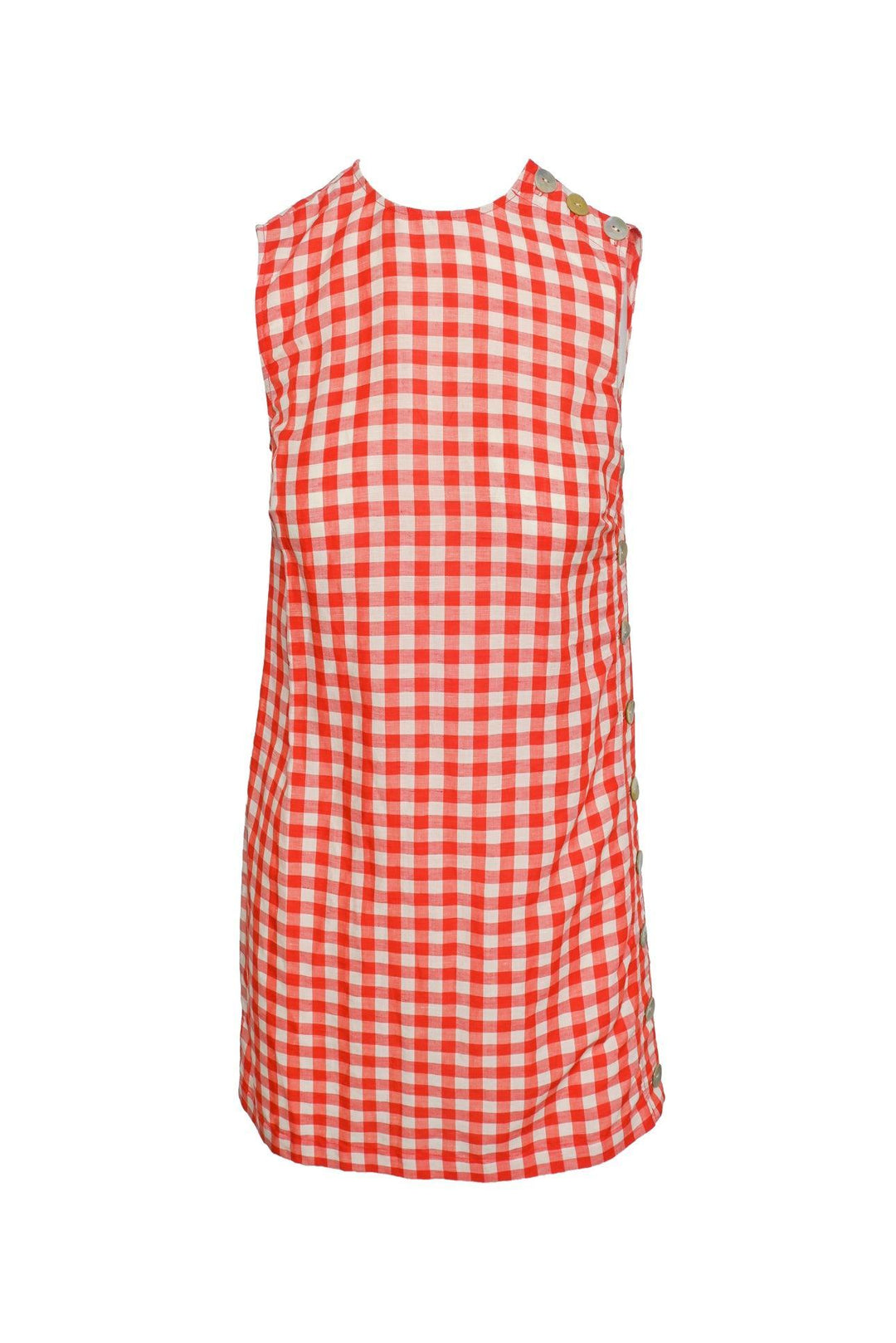 Doen Size 0 Coralie Gingham Shift Dress