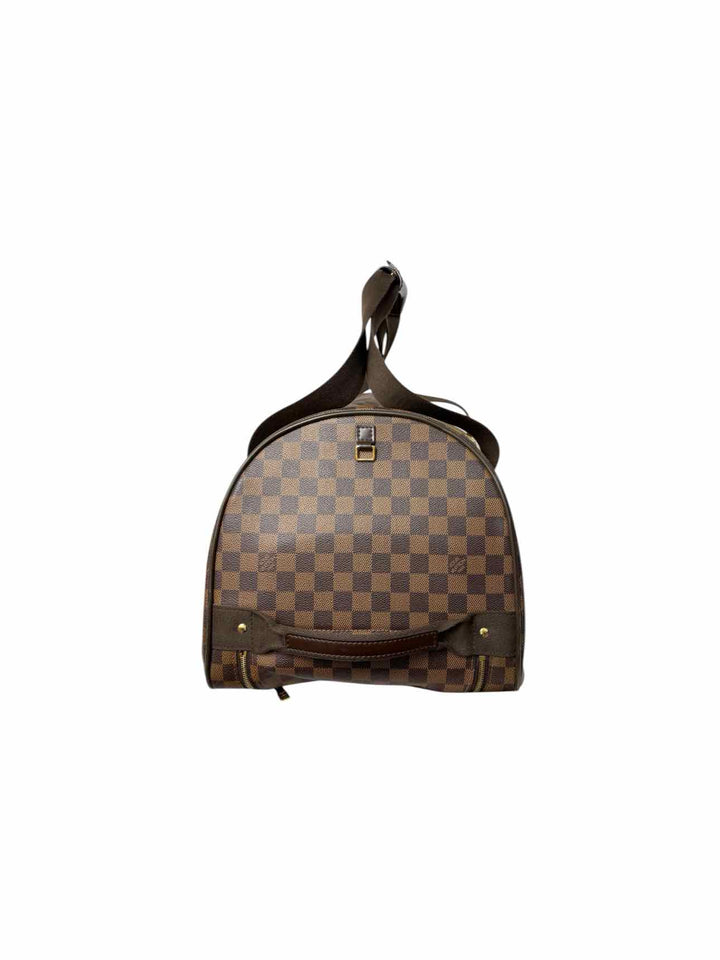 Louis Vuitton Damier Ebene Neo Eole 55 Rolling Duffle Bag Luggage