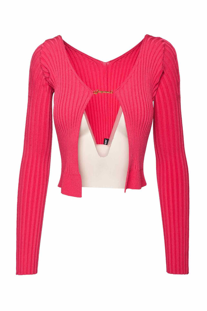 Jacquemus Size 34 La Maille Pralu Longue Cardigan