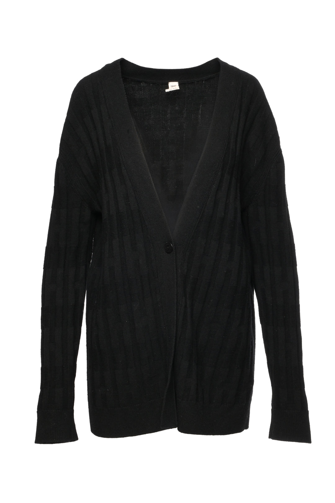 Hermes Size 38 H Logo Knit Wool Cardigan