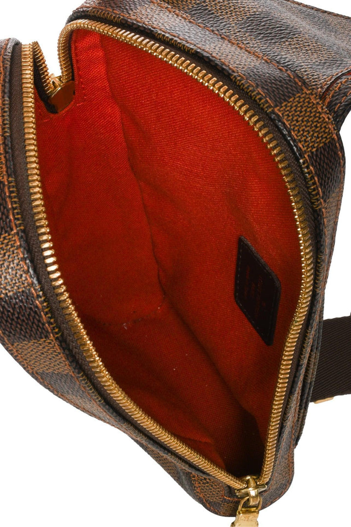 Louis Vuitton 2005 Damier Ebene Geronimos Crossbody
