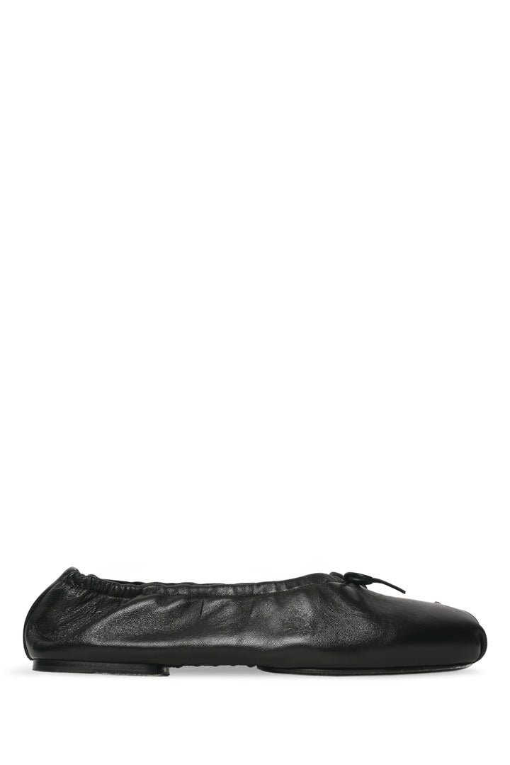 Khaite Size 38 Ashland Foldable Leather Ballerina Flats