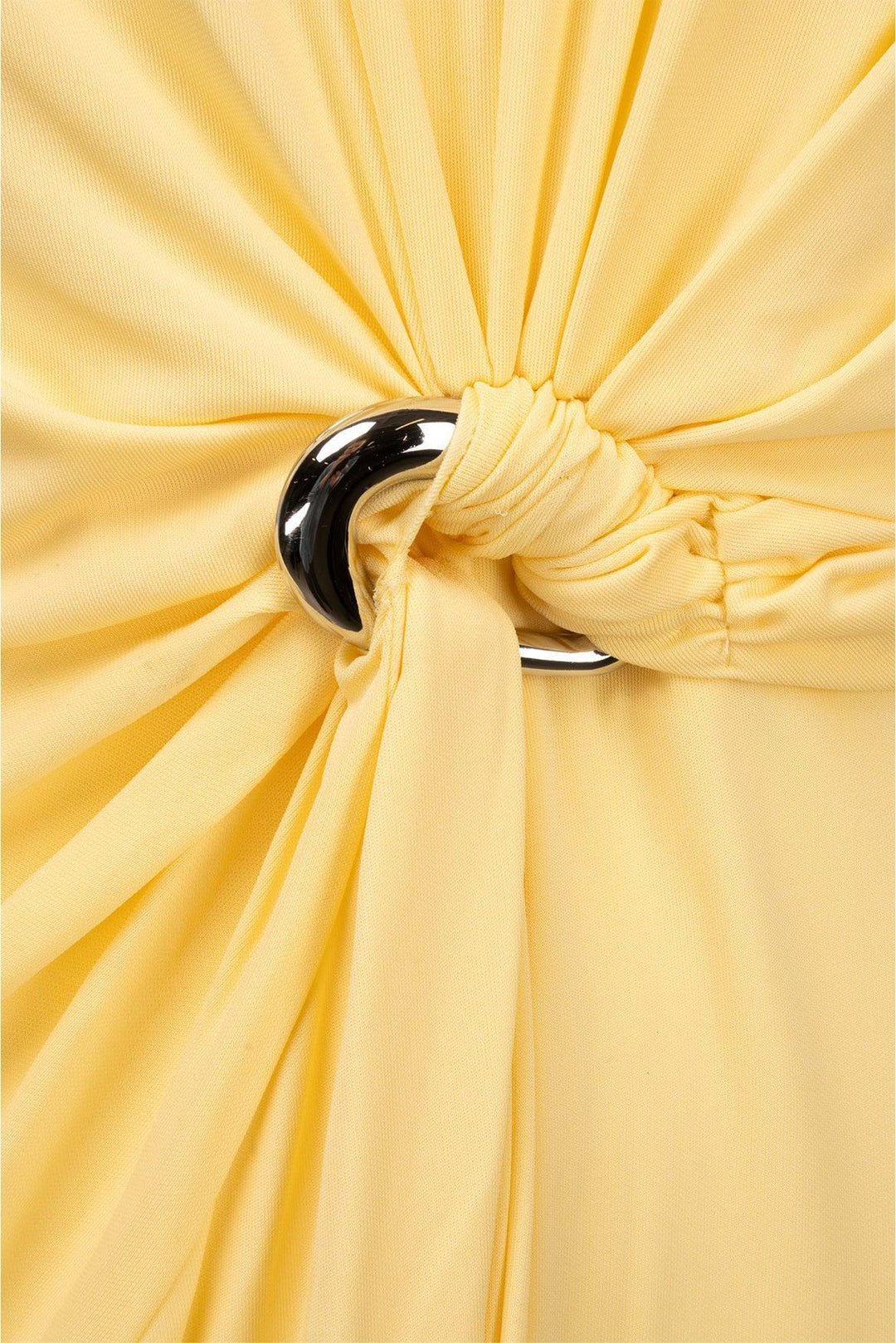 Simkhai Size 6 Maisie Embellished Draped Maxi Dress