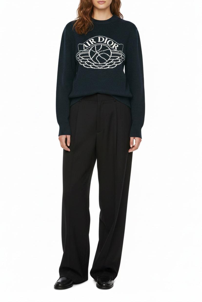 Dior Size XS x Air Jordan Wings Cashmere Blend Sweater