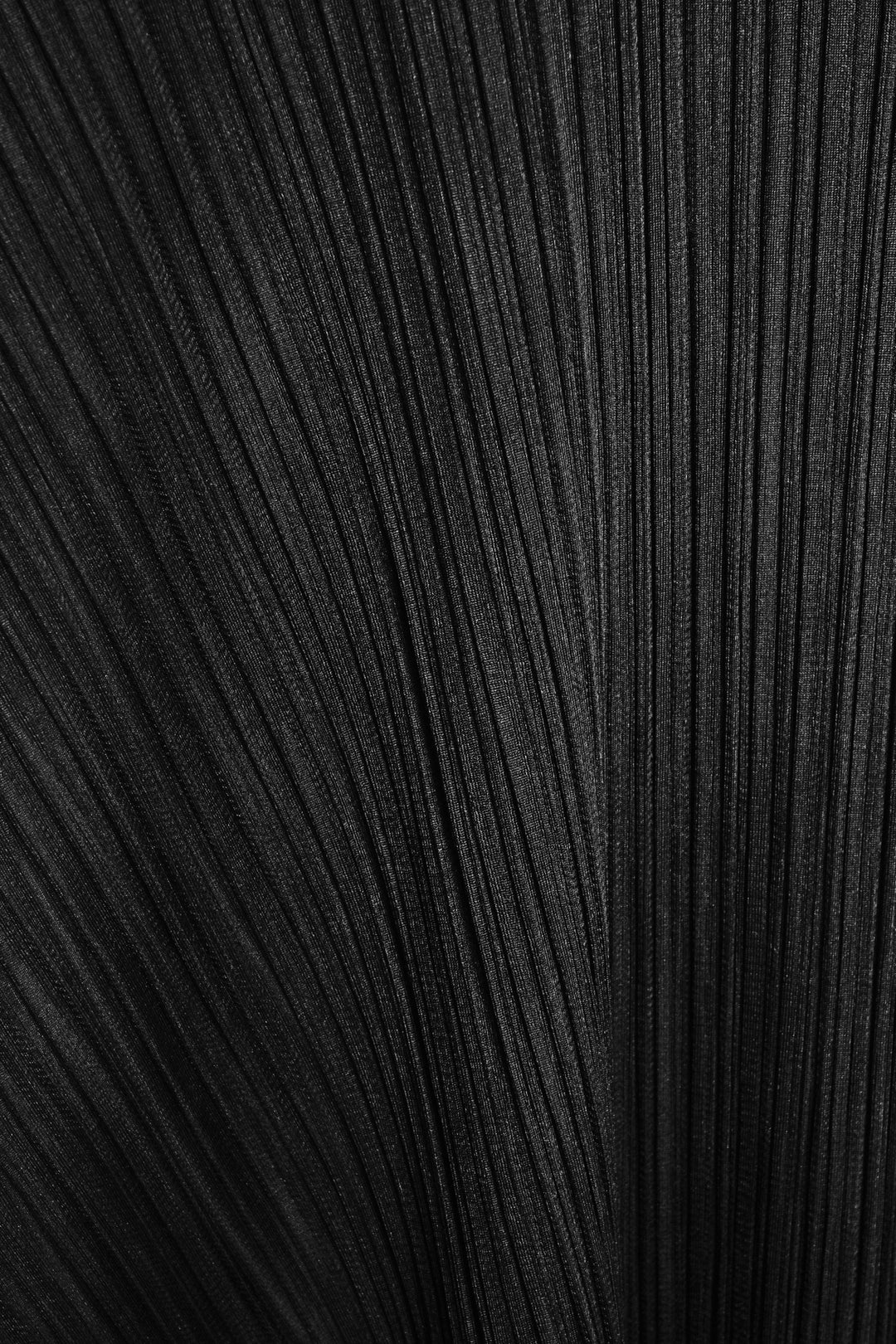 Pleats Please Size 2 Pleated Short Sleeve Midi Dress