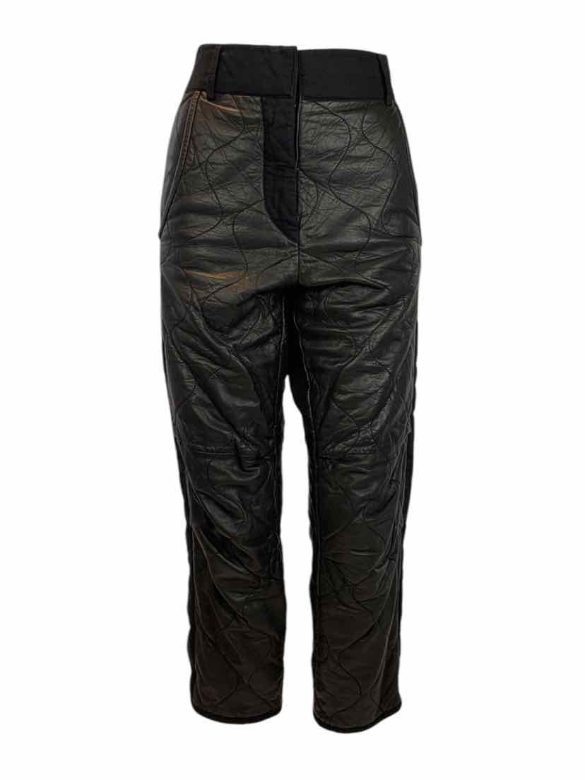 Isabel Marant Leather Quilted Size 36 Pants