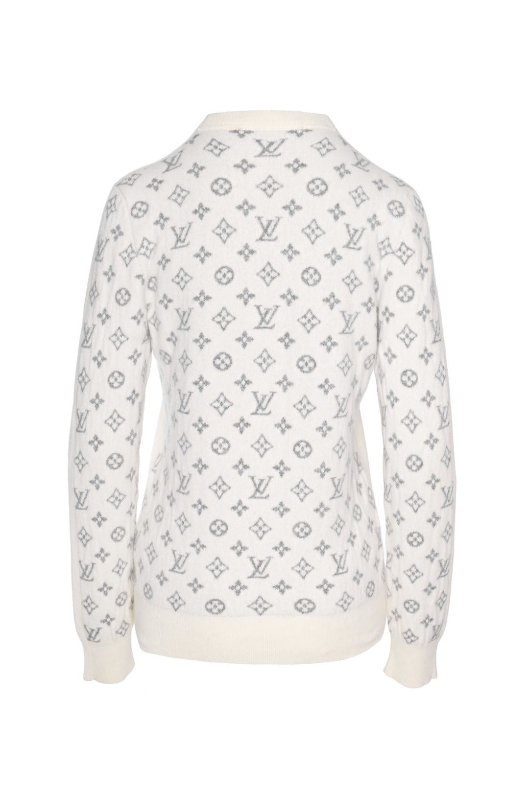 Louis Vuitton Size S LV Monogram Cashmere Sweater