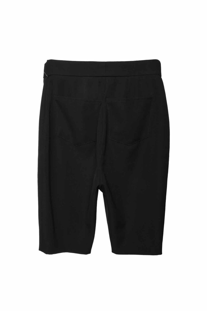 Balmain Size 2 Wool High-Waisted Bike Shorts
