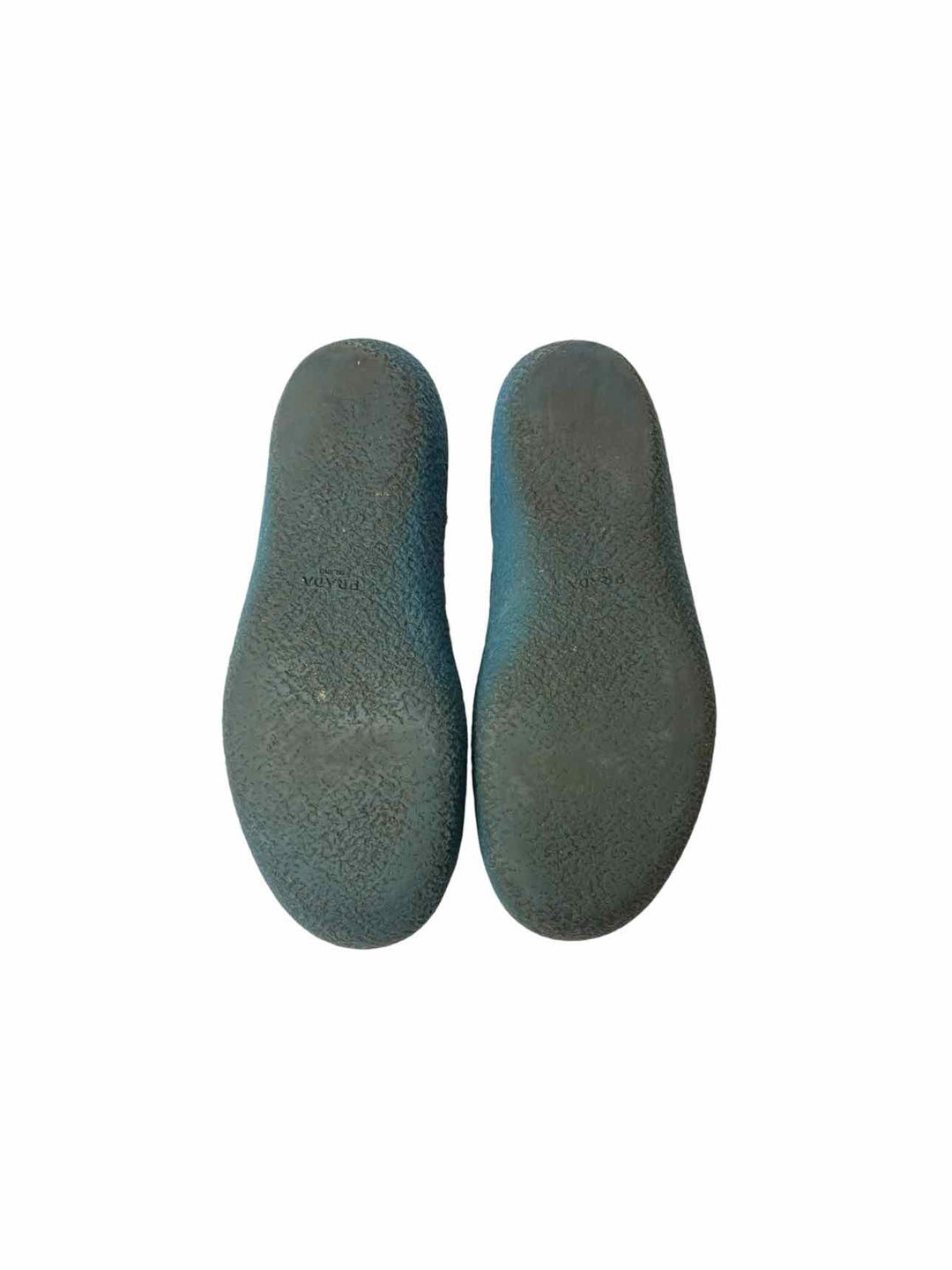 Prada Size 10 Men's Nevada Anthracite Tabac Sneakers