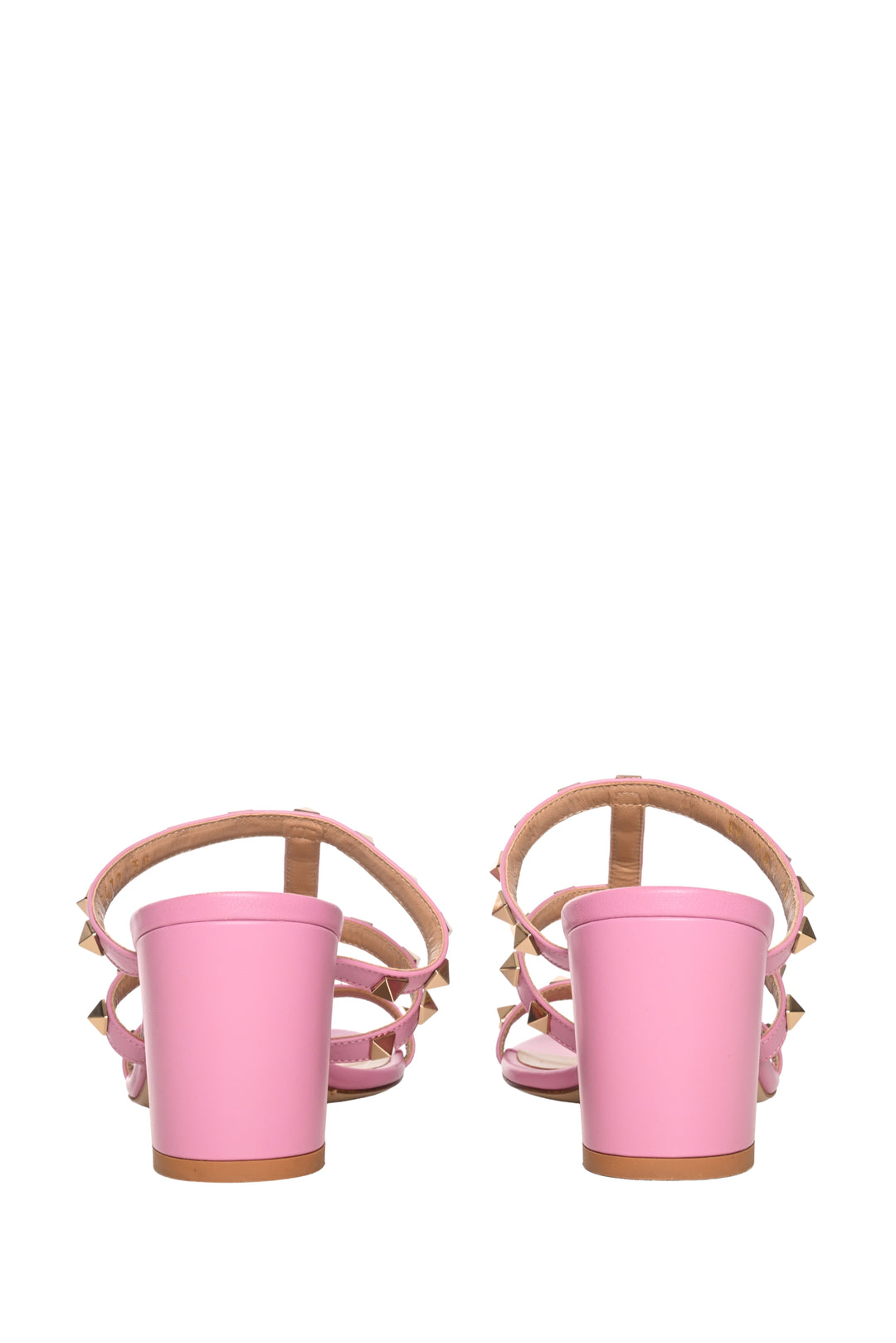 Valentino Size 38 Rockstud Slide Sandals