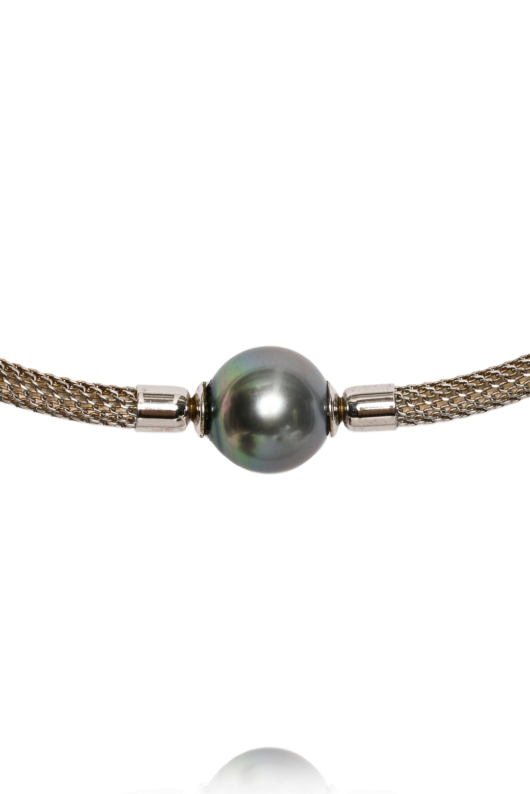 Hinerava 925 Silver & Tahitian Pearl Necklace