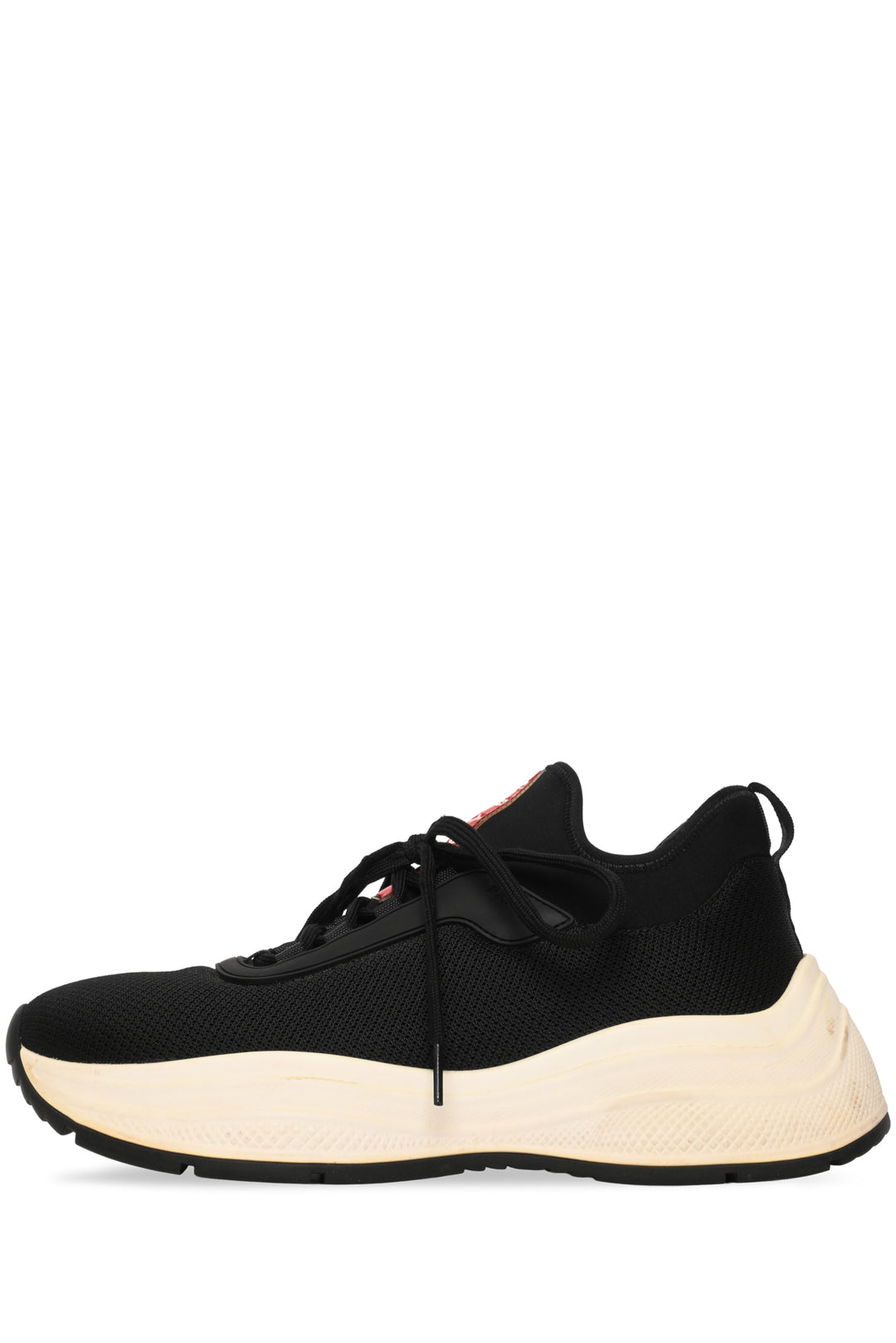 Mens Shoe Size 7.5 Prada Men's America's Cup Neoprene Sneakers