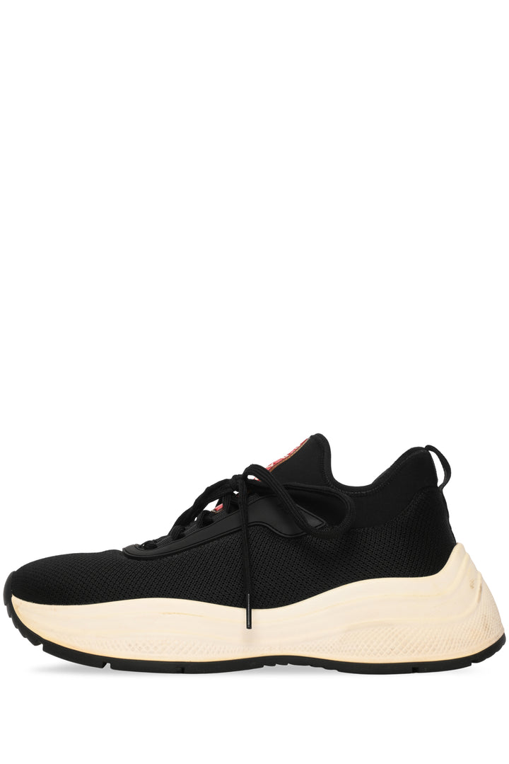 Mens Shoe Size 7.5 Prada Men's America's Cup Neoprene Sneakers