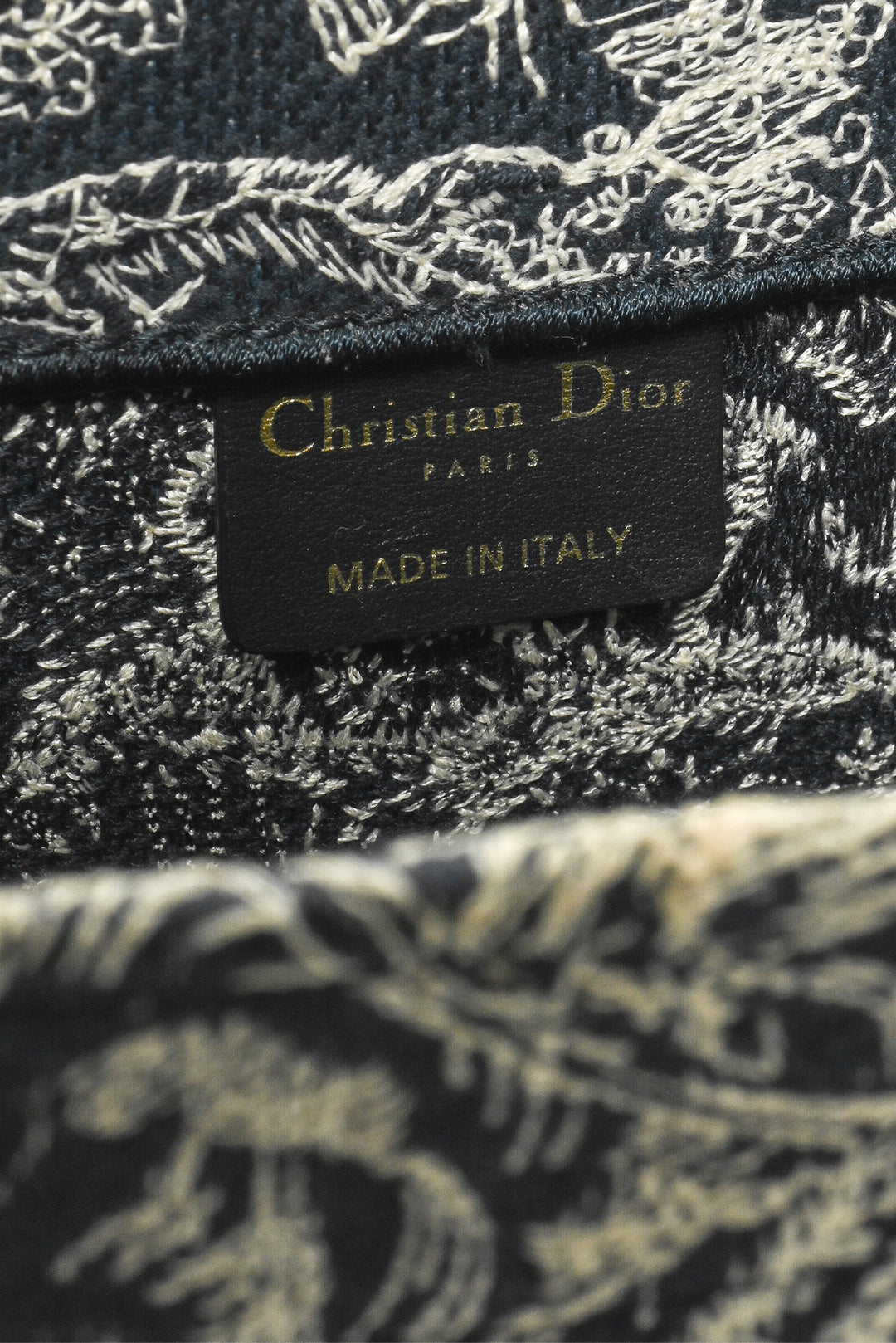 Dior 2022 Toile de Jouy Reverse Medium Book Tote