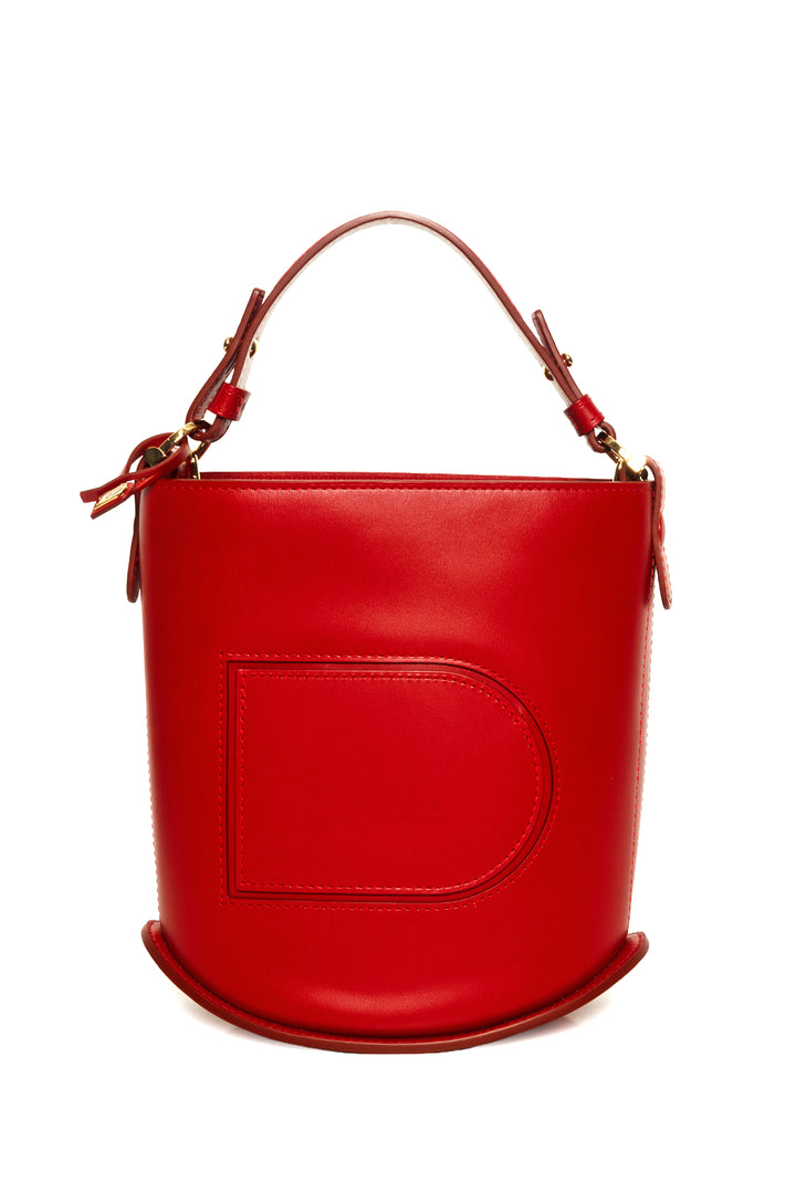 Delvaux Le Pin Mini Bucket Shoulder Bag