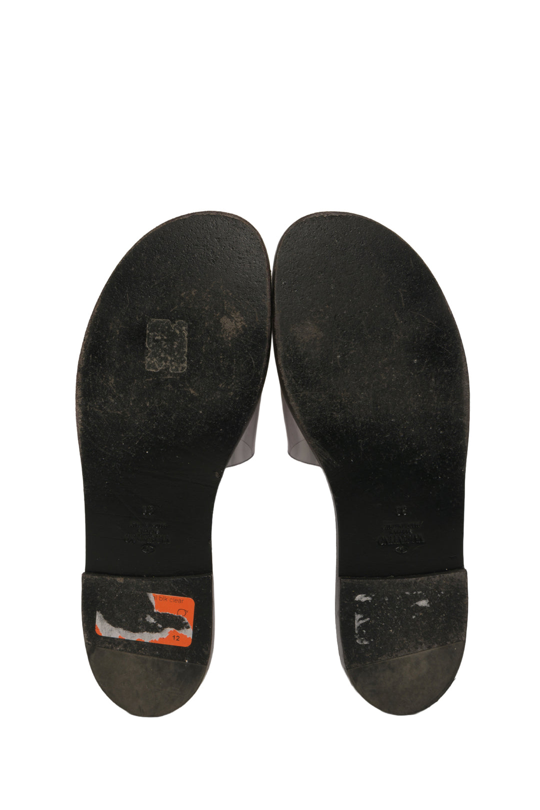 Valentino Size 36 PVC VLogo Slides