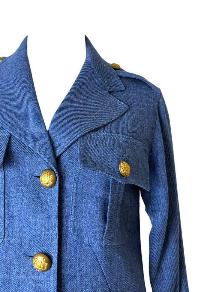 Smythe Size XS Bellows Pocket Army Jacket
