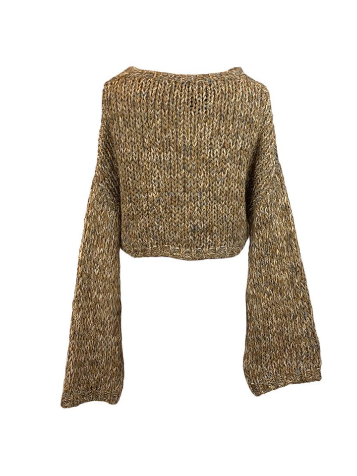 Brunello Cucinelli Size XL Cropped Sweater