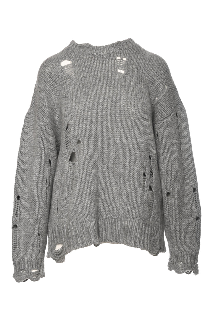 R13 Size M Distressed Oversized Sweater