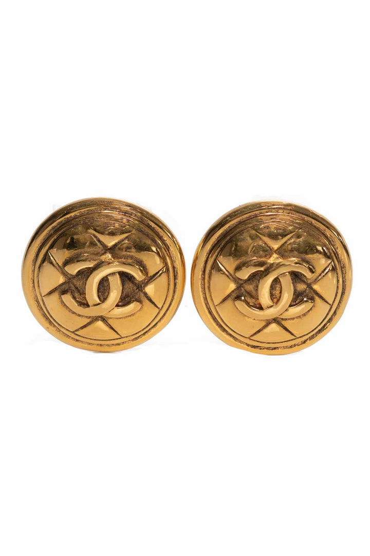 Chanel Clip On  Earrings