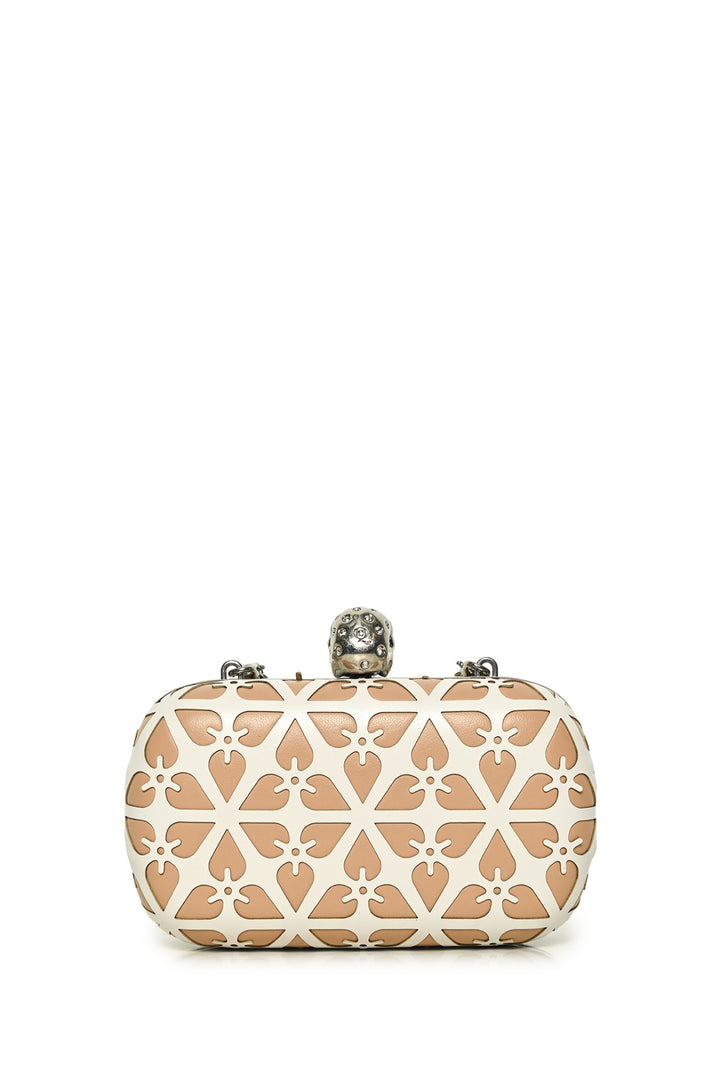 Alexander Mcqueen Embellished Skull Clutch