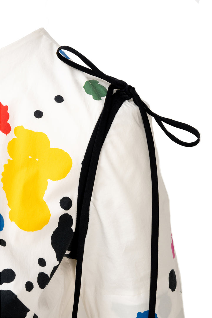 Oscar De La Renta Size 4 Paint Splatter Dress