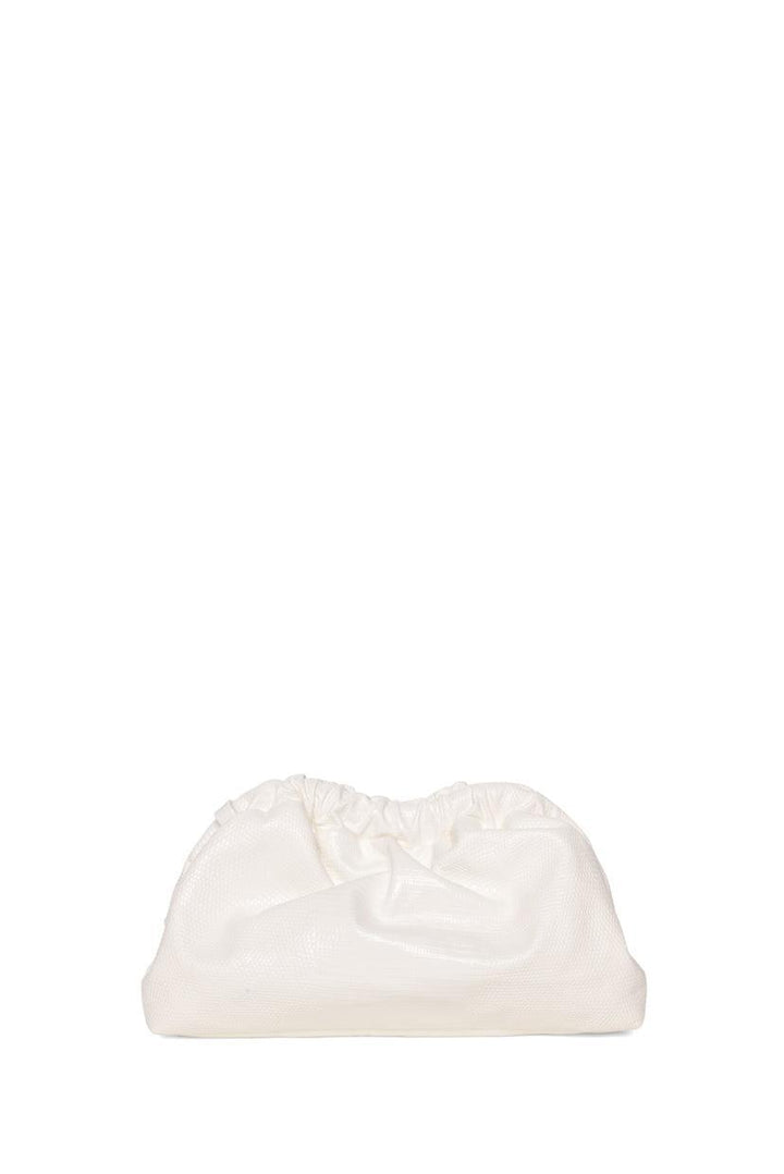 Mansur Gavriel Embossed Patent Mini Cloud Clutch Crossbody