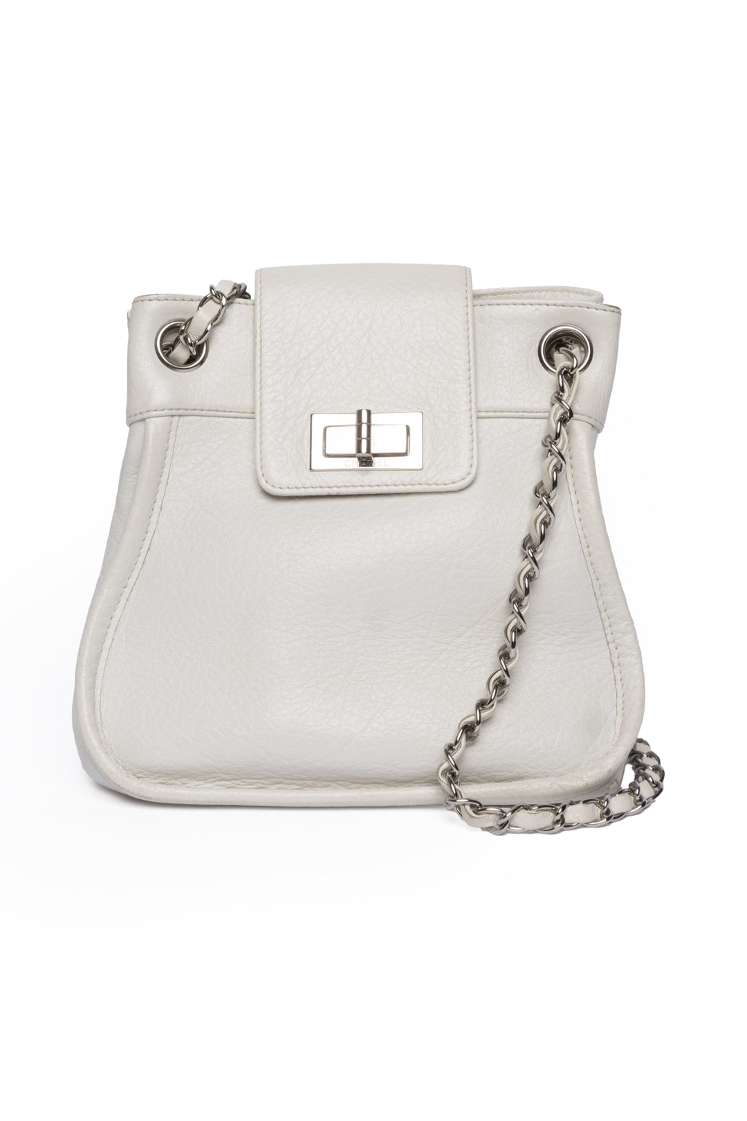 Chanel 2004-2005 Mademoiselle Lock Mini Bucket Bag