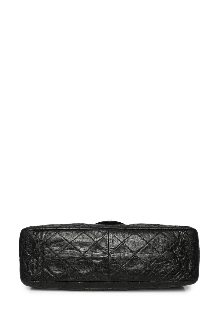 Chanel 2008-2009 Quilted Aged Calfskin 2.55 Reissue Flap Shoulder Bag