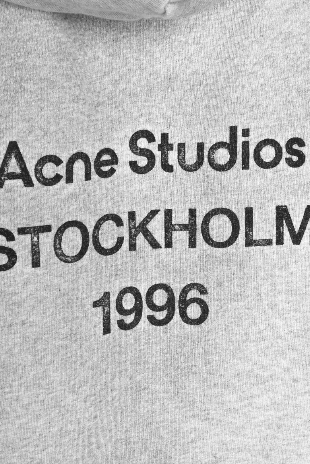 Acne Studios Size L Stockholm Logo Hoodie