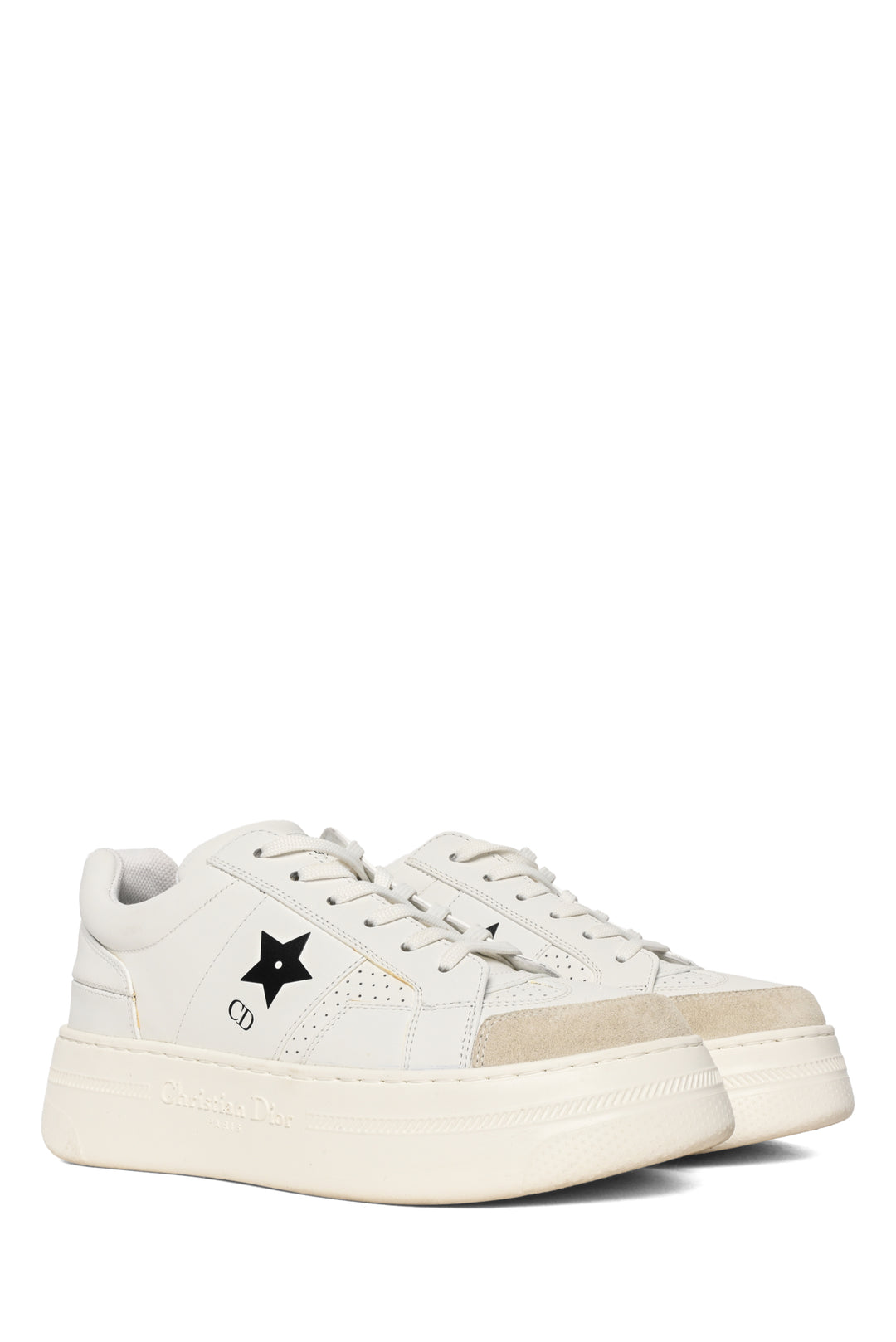 Dior Size 37 Star Platform Sneaker