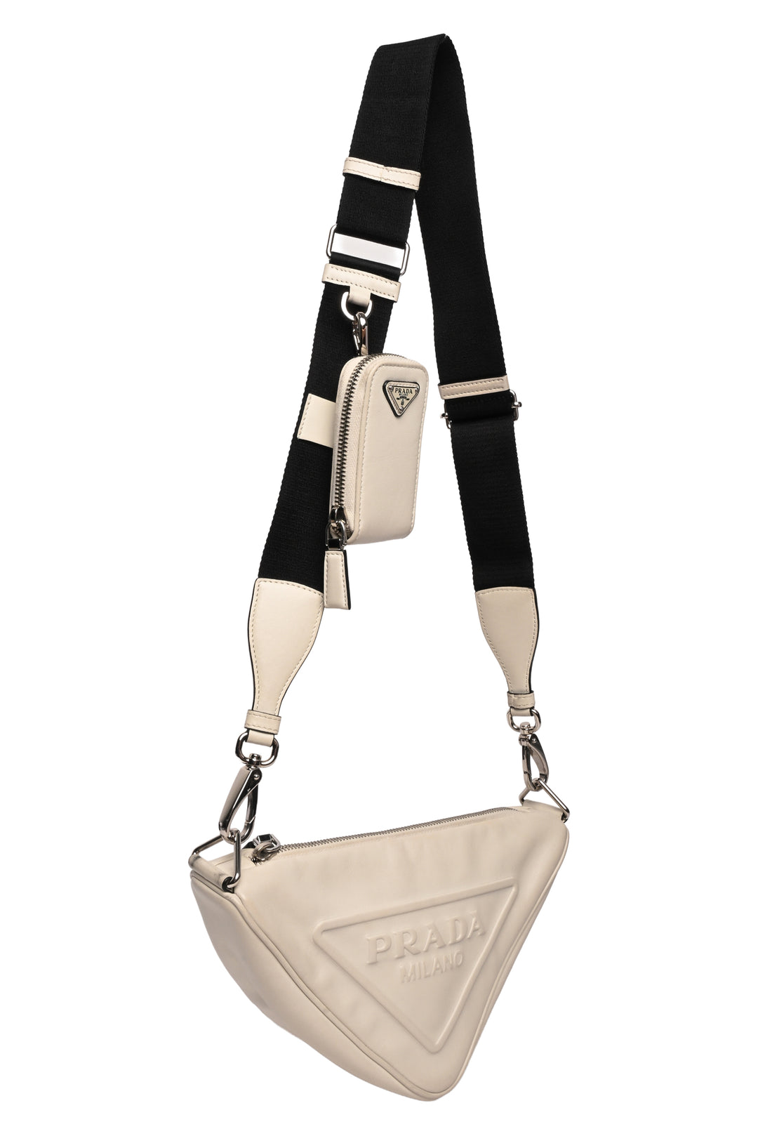 Prada Grace Lux Triangle Shoulder Bag