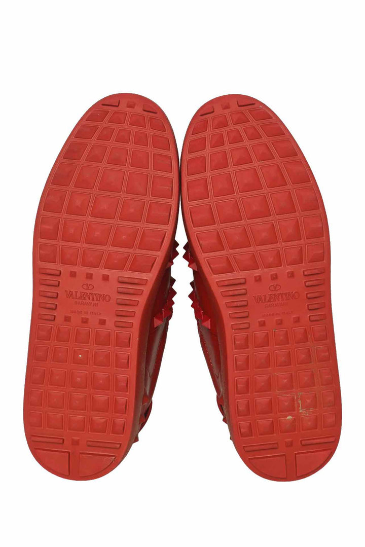 Valentino Size 35 Rockstud Untitled Low Top Sneaker
