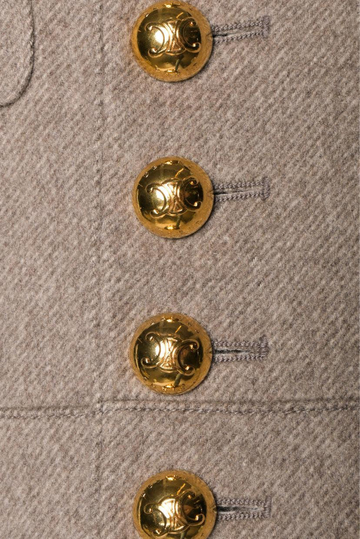 Celine Size 38 2023 Cashmere Utility Jacket