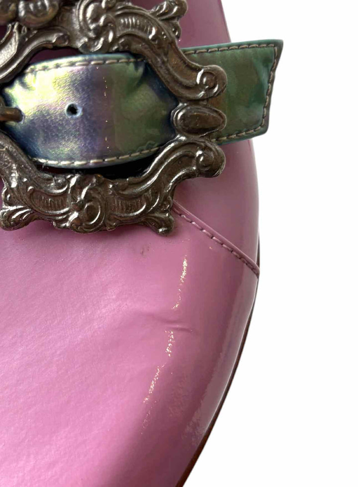 Fluevog Size 11 Classy Strozzi Heeled Loafers