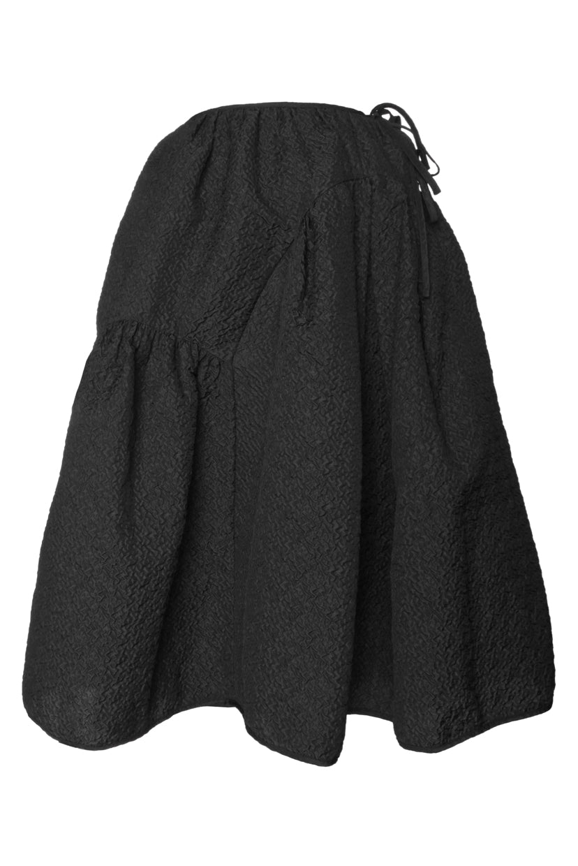 Cecilie Bahnsen Size 2 Asymmetrical Tie-Side Skirt