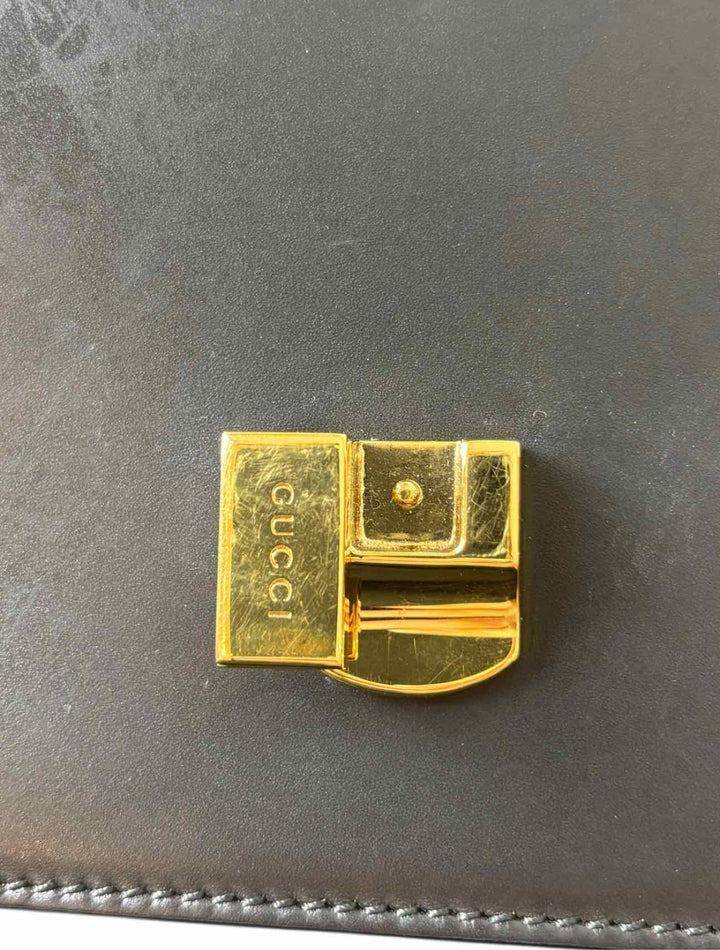 Gucci Sylvie  Mini Web Stripe Leather Purse