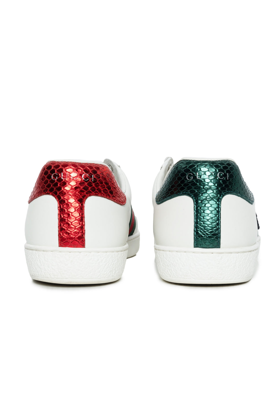 Gucci Size 8 Kingsnake Embroidered Ace Sneaker