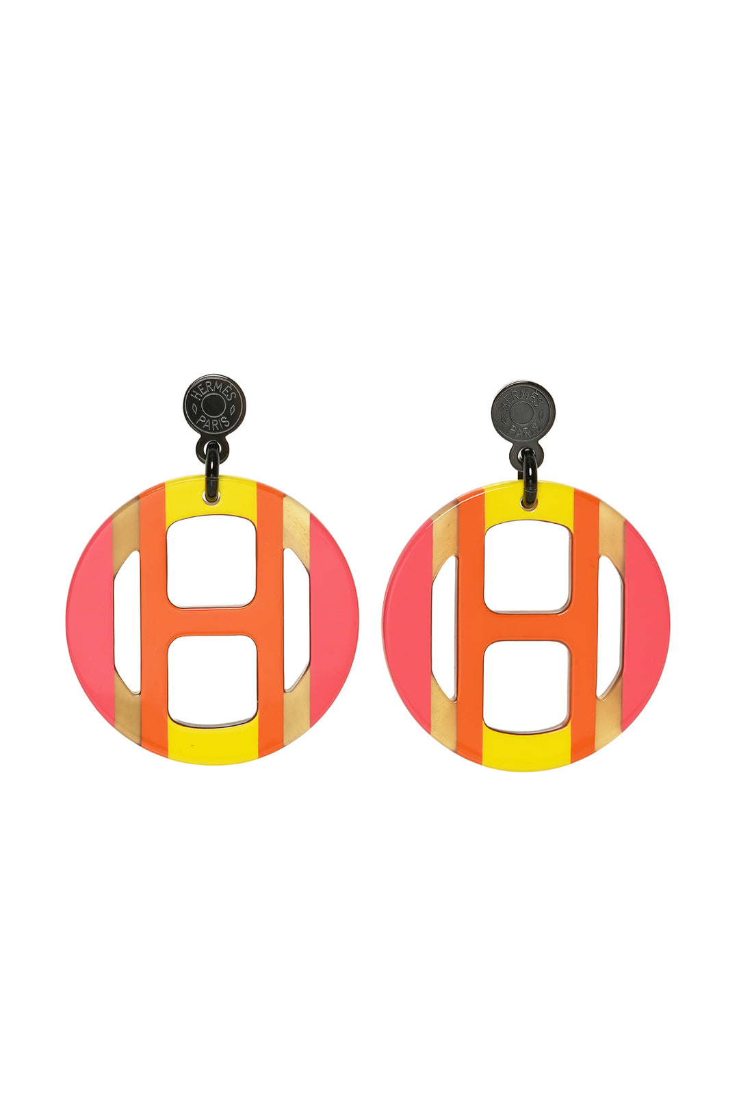 Hermes H Equipe Earrings