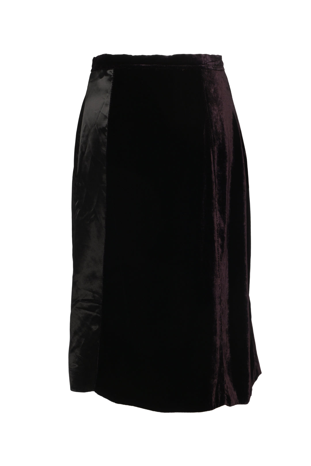Marni Size 42 Velvet Wrap Skirt