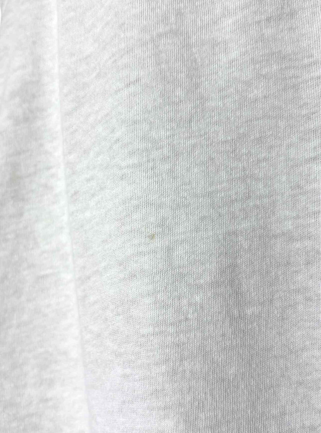 Saint Laurent Size M Eyelet Trim Cotton Tank Top